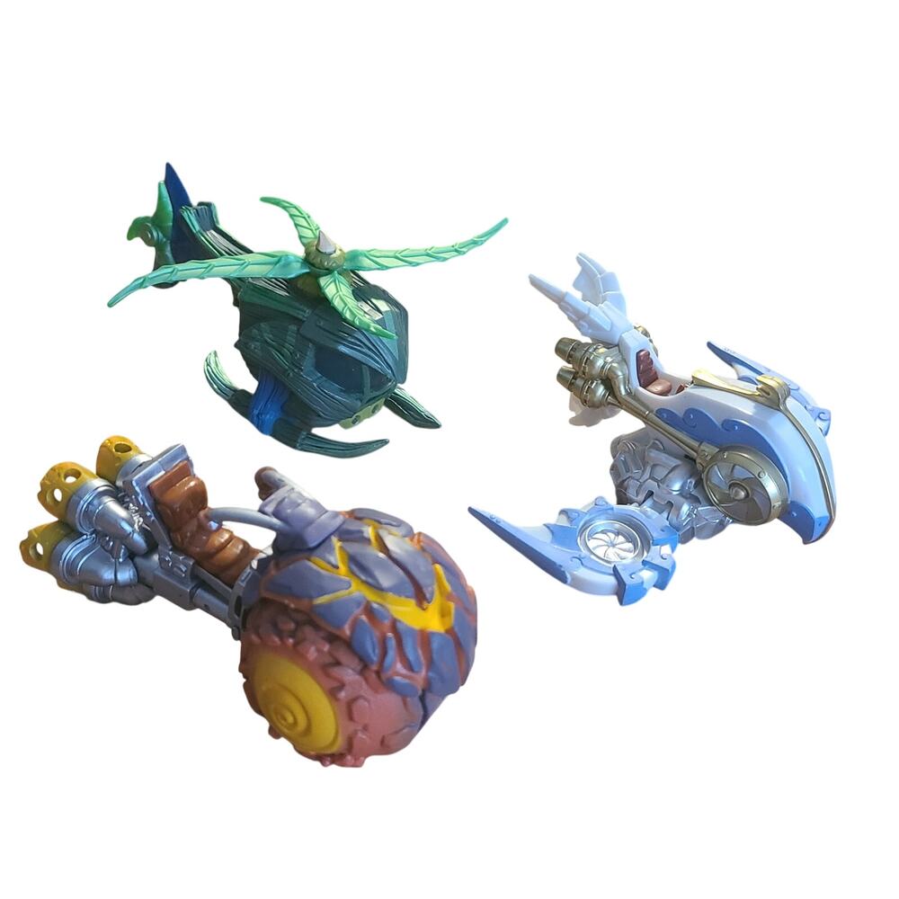 LOT 3 Skylanders Superchargers Burn-Cycle Jet Stream Stealth